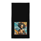Tropical Surf Dreams Bath Towel Dive Into Beachy Comfort - Beyond T-shirts